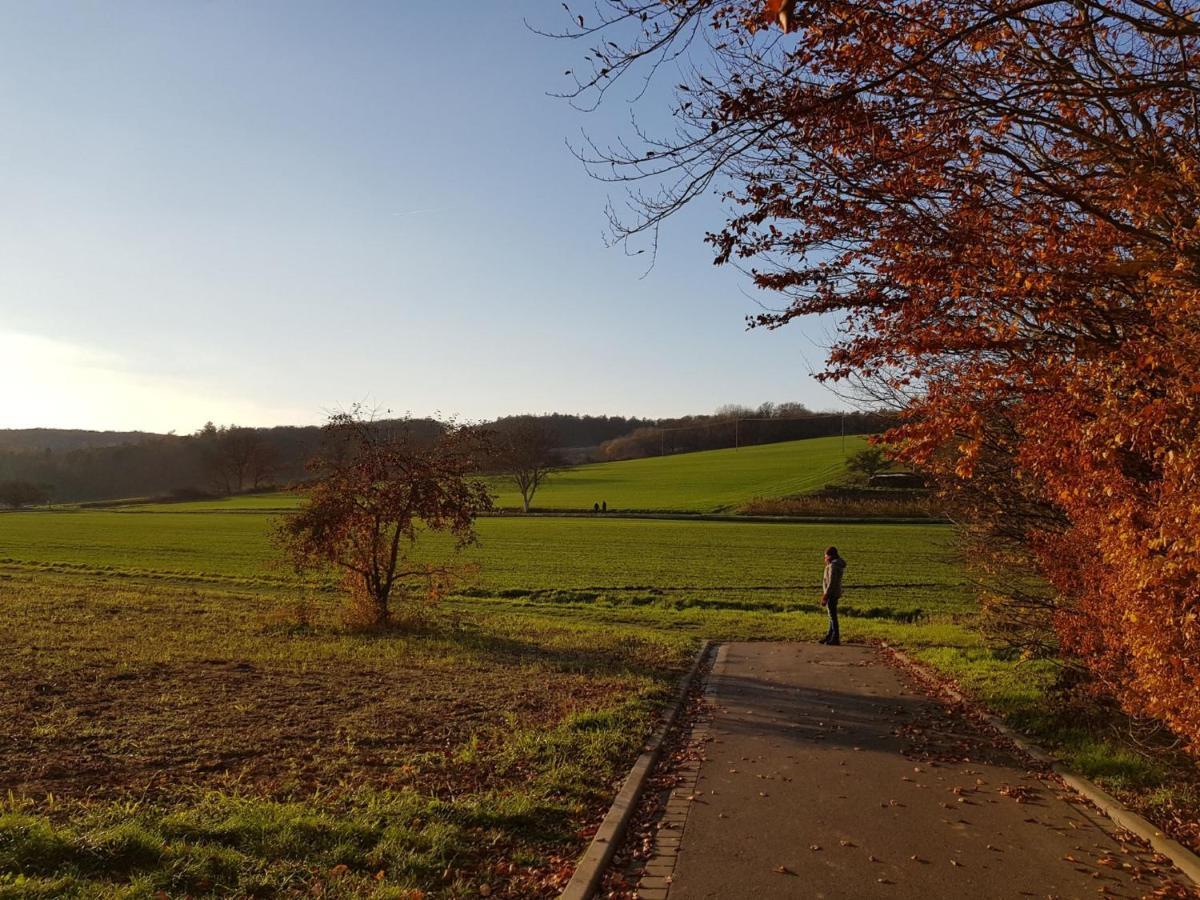 Gemuetliche Ferienwohnung Am Ortsrand Kreuzwertheim Bagian luar foto